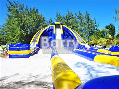 Giant Inflatable Trippo Water Slide For Adult/Hippo Large Inflatable Water Slide BY-GS-014